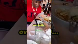 Shedeur Sanders: "When MY DAD sees the RESTAURANT BILL its OVER!"  #nfl #shorts