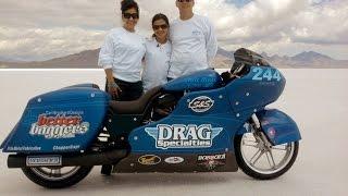 Chris Rivas World's Fastest Bagger Bonneville Stories