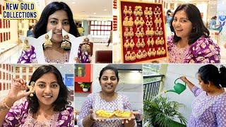 New Gold Shopping Vlog - தங்கம் விலை குறைந்ததா? Rainy Day Vlog | Karthikha Channel Gold Jewellery