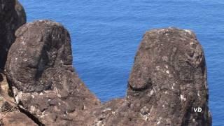 Easter Island, the Orongo village and the Birdman Cult