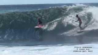 6 Year Old Baby Steve Roberson Big Wave Surfing