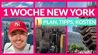 1 Woche New York: Reiseplan, Tipps & Kosten