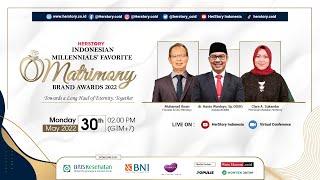 E-Awarding HerStory: Indonesia Millennials’ Favorite Matrimony Brand Awards 2022