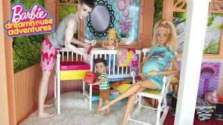 Barbie Family New Nursery for the Baby