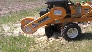 Bandit Model HB20 Stump Cutter - fast and easy to use!