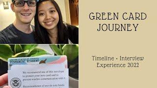 My Marriage Based Green Card Timeline and Interview 2022