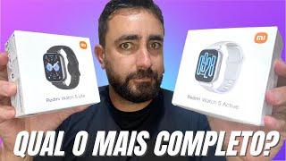 REDMI WATCH 5 LITE OU REDMI WATCH 5 ACTIVE, QUAL DESSES SMARTWATCHS É O MELHOR? NÃO ERRE NA COMPRA!