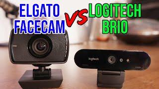 Elgato Facecam VS Logitech Brio - In Depth Comparison!