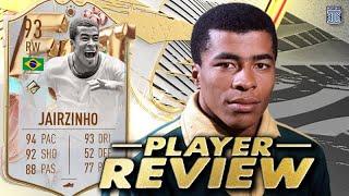 5⭐/5⭐ WF & SM! 93 FUT BIRTHDAY ICON JAIRZINHO SBC PLAYER REVIEW! FIFA 23 Ultimate Team