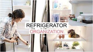 REFRIGERATOR ORGANIZATION IDEAS // CLEAN AND ORGANIZE WITH ME // Simply Allie