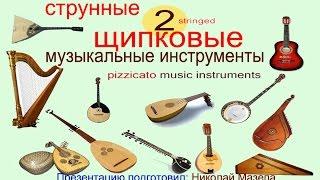 2 Струнные щипковые музыкальные инструменты