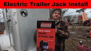 Super Easy Install Electric Trailer Jack #404