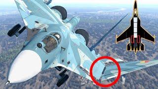 Playing as a Su-33 in War Thunder...... Foldable wings