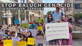 Protest against Baluch Genocide in Germany  | we stand with the Baluch Nation ️