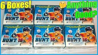 2016 Topps Bunt Blaster Boxes (x6)! (RECAP) Low Numbered Baseball Cards & Complete Sets!