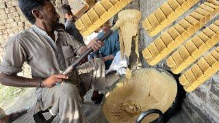 How To Make Burfi Real Way - Barfi Banane Ka Tarika - Burfi Recipe Urdu - Pakistan Street Food