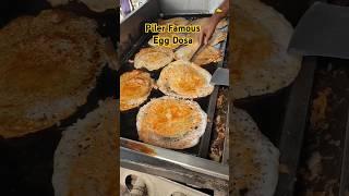 Famous Egg Dosa  Piler | Karam  Egg Dosa Street Style #telugufood#teluguvlogs#eggdosa