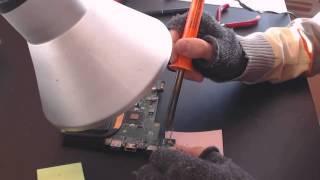 Asus x200ca x200c broken socket Laptop Power Jack Repair fix on a laptop port connector