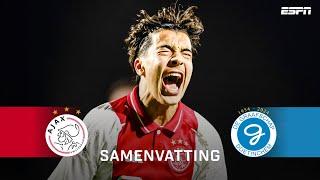  Rayane Bounida BEKROONT DEBUUT met een DOELPUNT  | Samenvatting Jong Ajax - De Graafschap