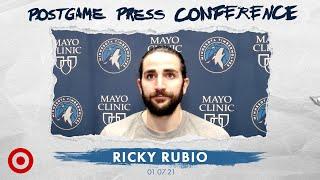 Ricky Rubio Postgame Press Conference - January 7, 2021