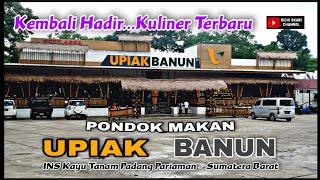 Kuliner Upiak Banun Di RES AREA INS Kayu Tanam Padang Pariaman SUMBAR