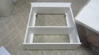 RiverRidge Somerset- Two Door Wall Cabinet. Assembly, Mounting, & Review