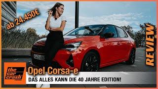 Opel Corsa-e im Test (2022) Das alles kann die elektrische 40 Jahre Edition! Fahrbericht | Review