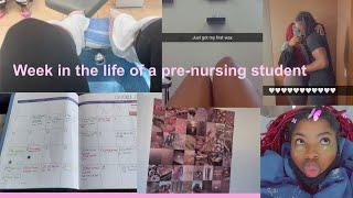 WEEK IN THE LIFE OF A PRE-NURSING STUDENT VLOG: Class+first wax+shopping