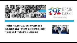 15 Min. I "Mehr als Technik -Talk" Tipps und Tricks im E-Learning, heute mir Roger und Tobias Hauser