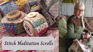 Stitch Meditation Scrolls