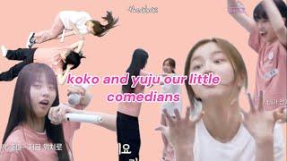 koko and yuju are the iland2 n/a comedians