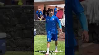 Jorge Sánchez en cruz azul