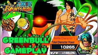 5(lvl90) Greenbull {Aramaki } Gameplay | League Battle | SS League | One Piece Bounty Rush