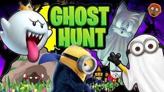 Going on a Ghost Hunt | Halloween Brain Break for Kids | Ghost Hunt Song | PhonicsMan Fitness