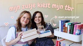 mijn zusje kiest mijn augustus TBR (+ booktalk) 🩵