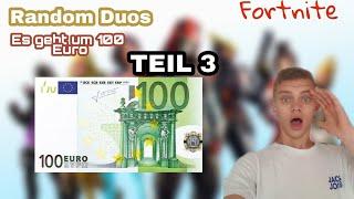 TEIL 3 von RANDOM DUOS | 100 EURO AN DEN GEWINNER! | FORTNITE | KossBo