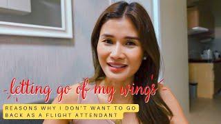 TELL ALL VLOG: Reasons why I'm not going back as a Flight Attendant | Jen Barangan