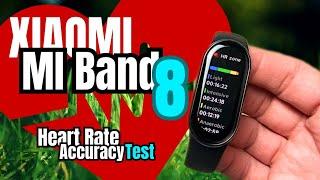 Heart Rate ACCURACY On Xiaomi Mi Band 8 - Is It Any GOOD!?