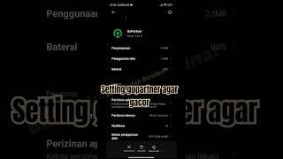 setting gopartner agar gacor.full video di deskripsi #gopartner #youtuberpemula #gojekgacor