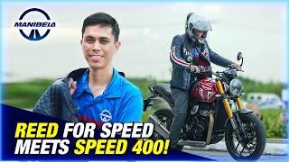 Reed for Speed Meets the Triumph Speed 400 | Manibela Test Ride