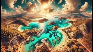 Unveiling Turkey’s Secret Heavens: Epic Drone Views from Salda to Datça