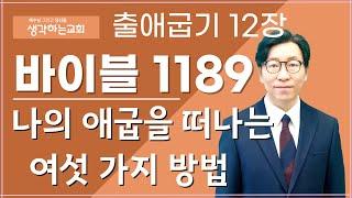 바이블 1189 | 출애굽기 12장 "나의 애굽을 떠나는 여섯가지 방법"