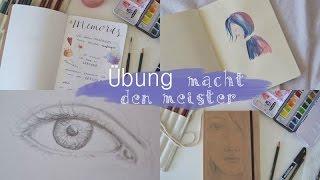 Übung macht den Meister! Hand Lettering und Zeichnen üben