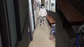 翰群骨科 [造橋鄉]林先生 前十字韌帶重建手術 術後7天