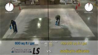 Silicate Showdown vs. Consolideck® LS® (lithium silicate)