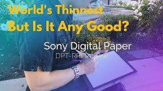 Sony Digital Paper Review | DPT-RP1