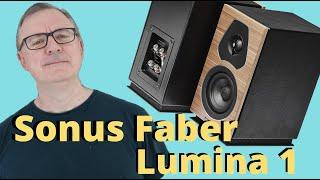 Lumina 1 Speakers From Sonus faber. Entry-level Italian style in a small cabinet for £799