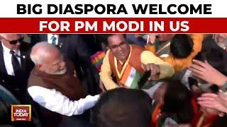 PM Modi US Visit: Big Diaspora Welcome For PM Narendra Modi In Philadelphia | India Today