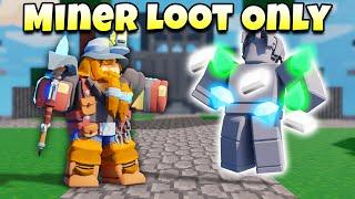 Miner Loot Only Challenge In Roblox Bedwars