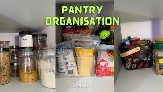 Spend a day with me as i Organize Kitchen Pantry|Organization #vlogtober#decluttering